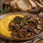 Polenta con stracotto